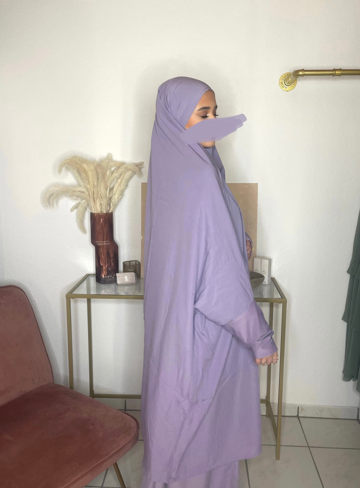 Jilbab mit Rock lycra (11 Farben verfügbar)