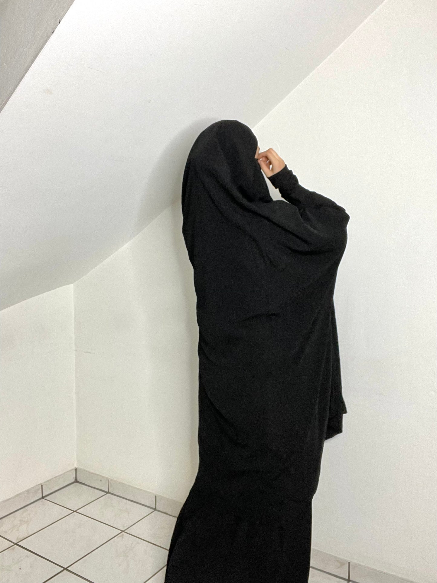 Jilbab mit Rock lycra (11 Farben verfügbar)