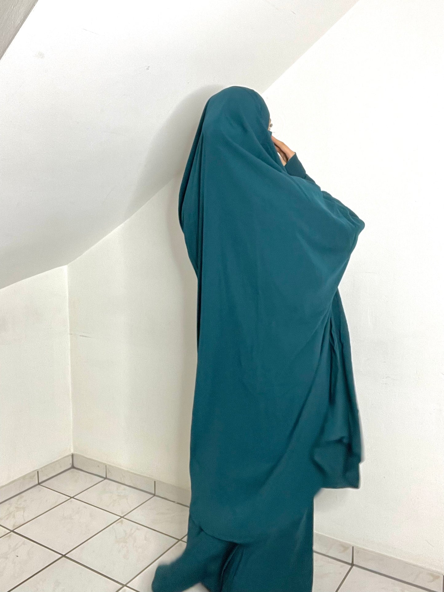 Jilbab mit Rock lycra (11 Farben verfügbar)