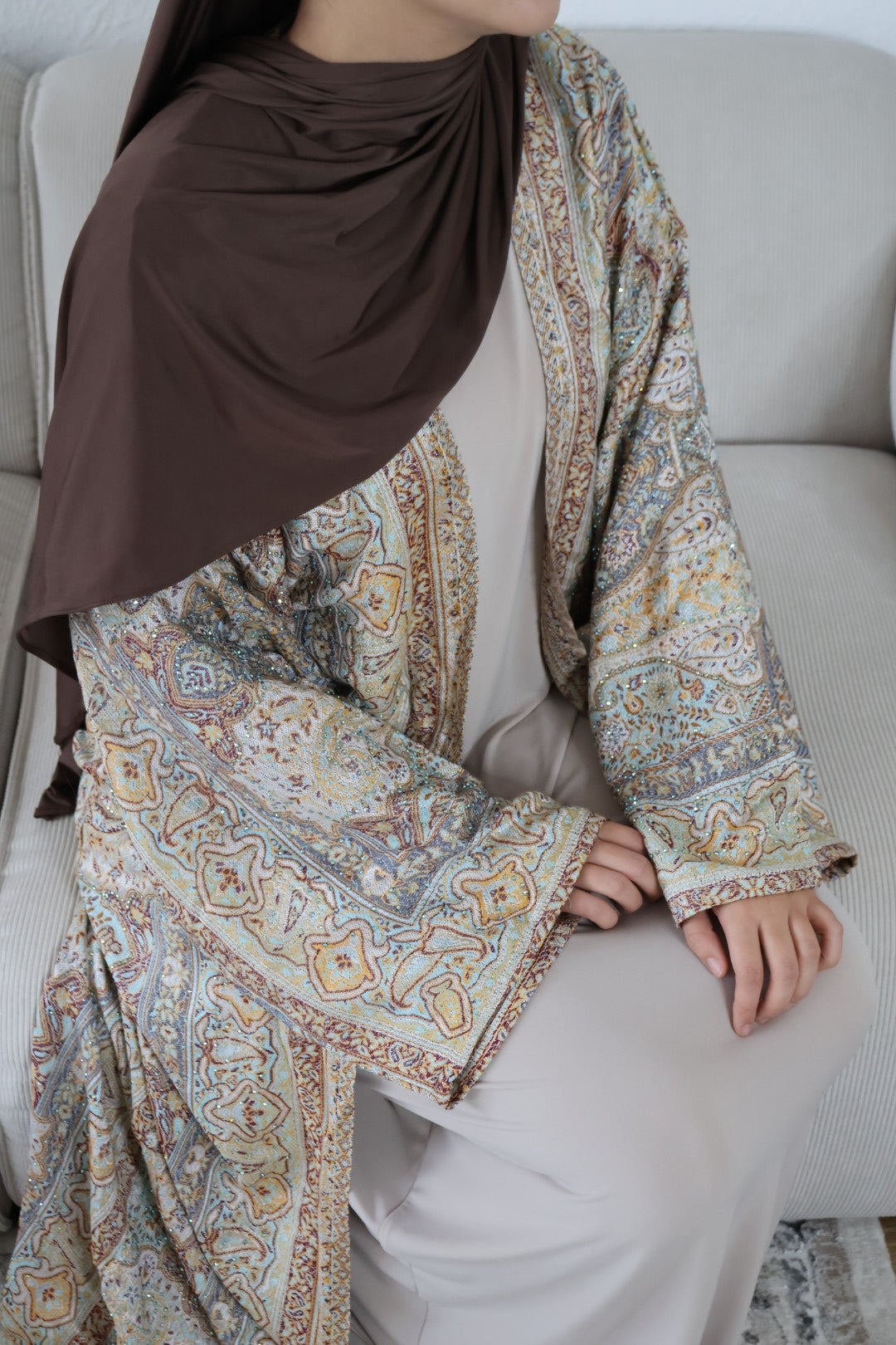 Pure Cashmere Abaya